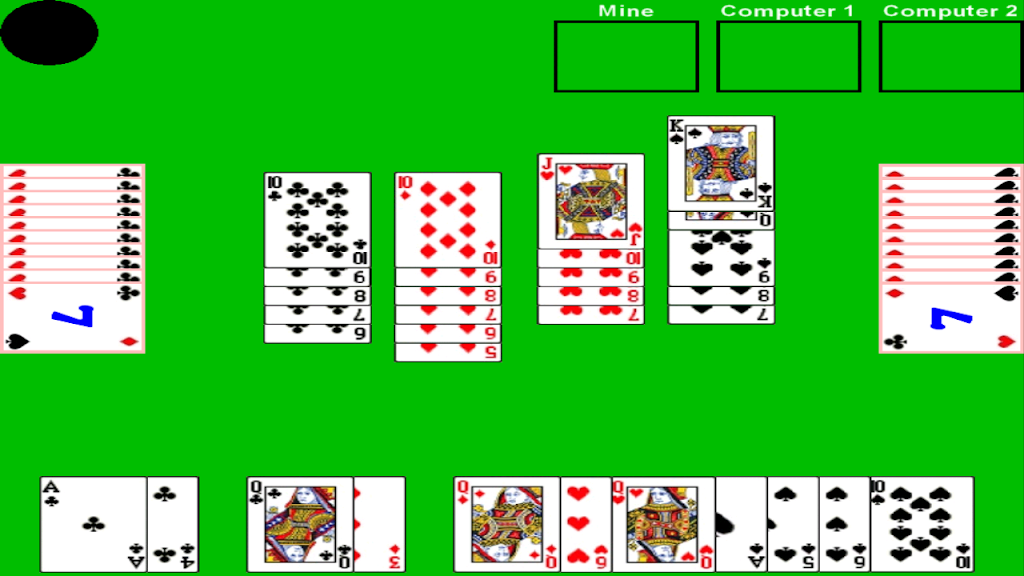 Seven Card Game - Simple and Fun Game Capture d'écran 3