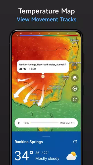 Live Weather & Radar Map應用截圖第3張