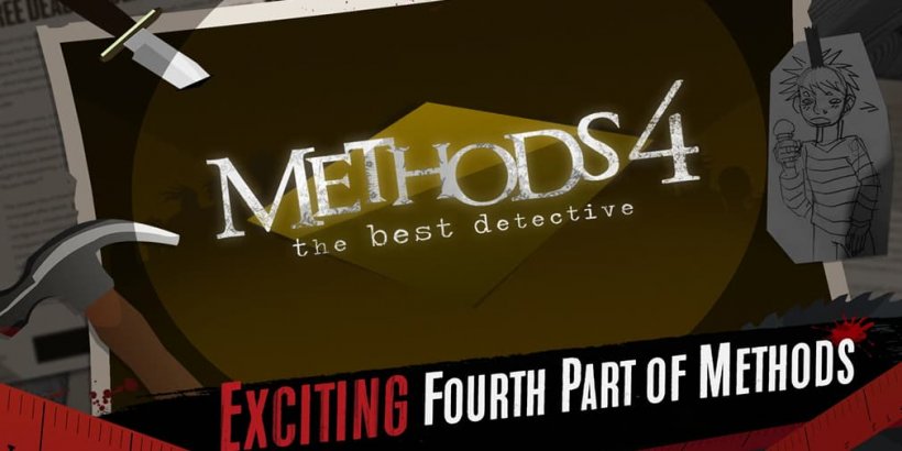 Métodos 4: El mejor detective continúa la peculiar batalla de los cerebros, ya disponible en iOS y Android