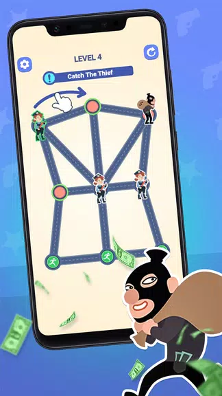 Catch The Thief: Help Police Screenshot 2