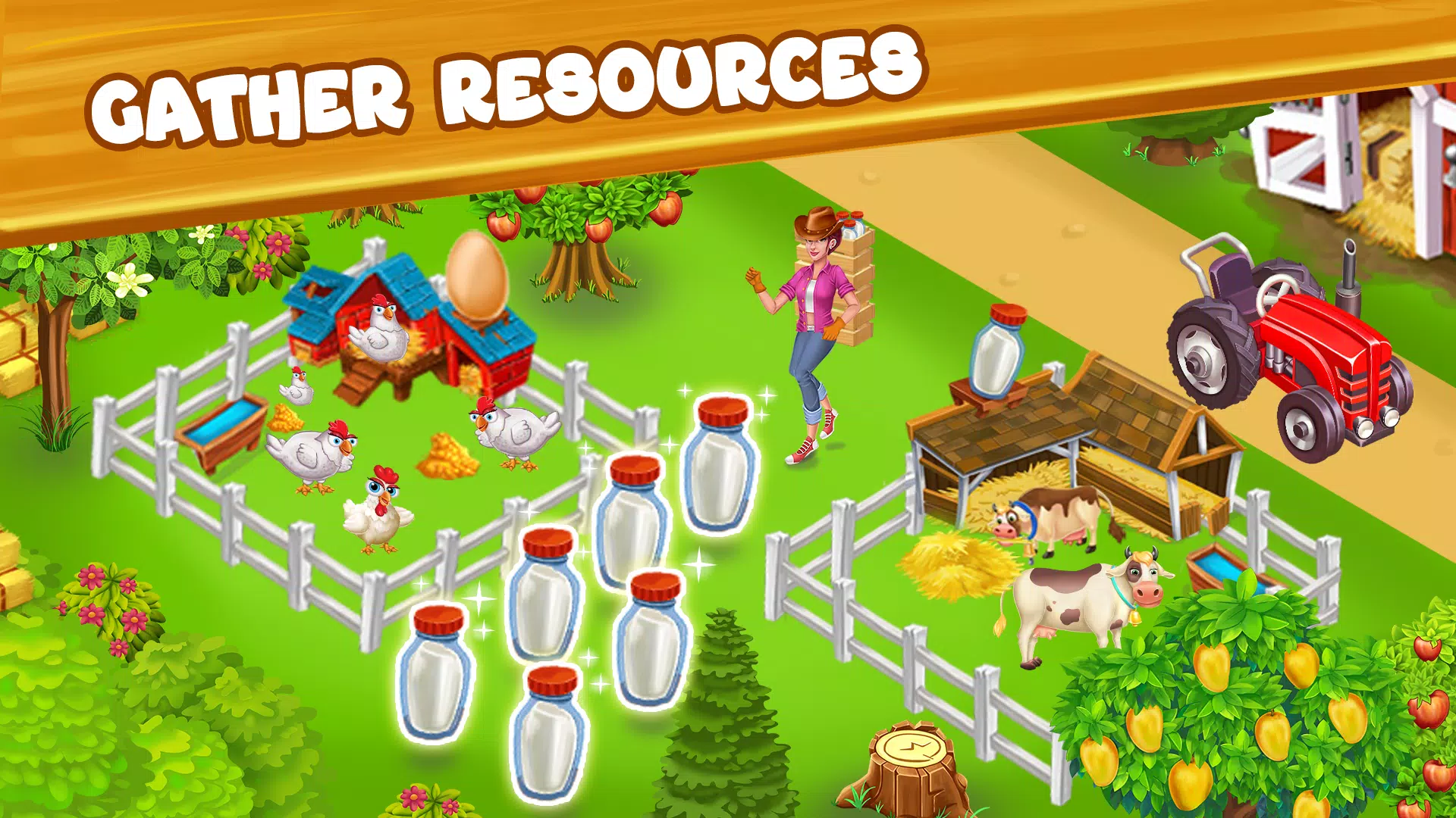 Farm Day фермер: Offline игры Скриншот 3