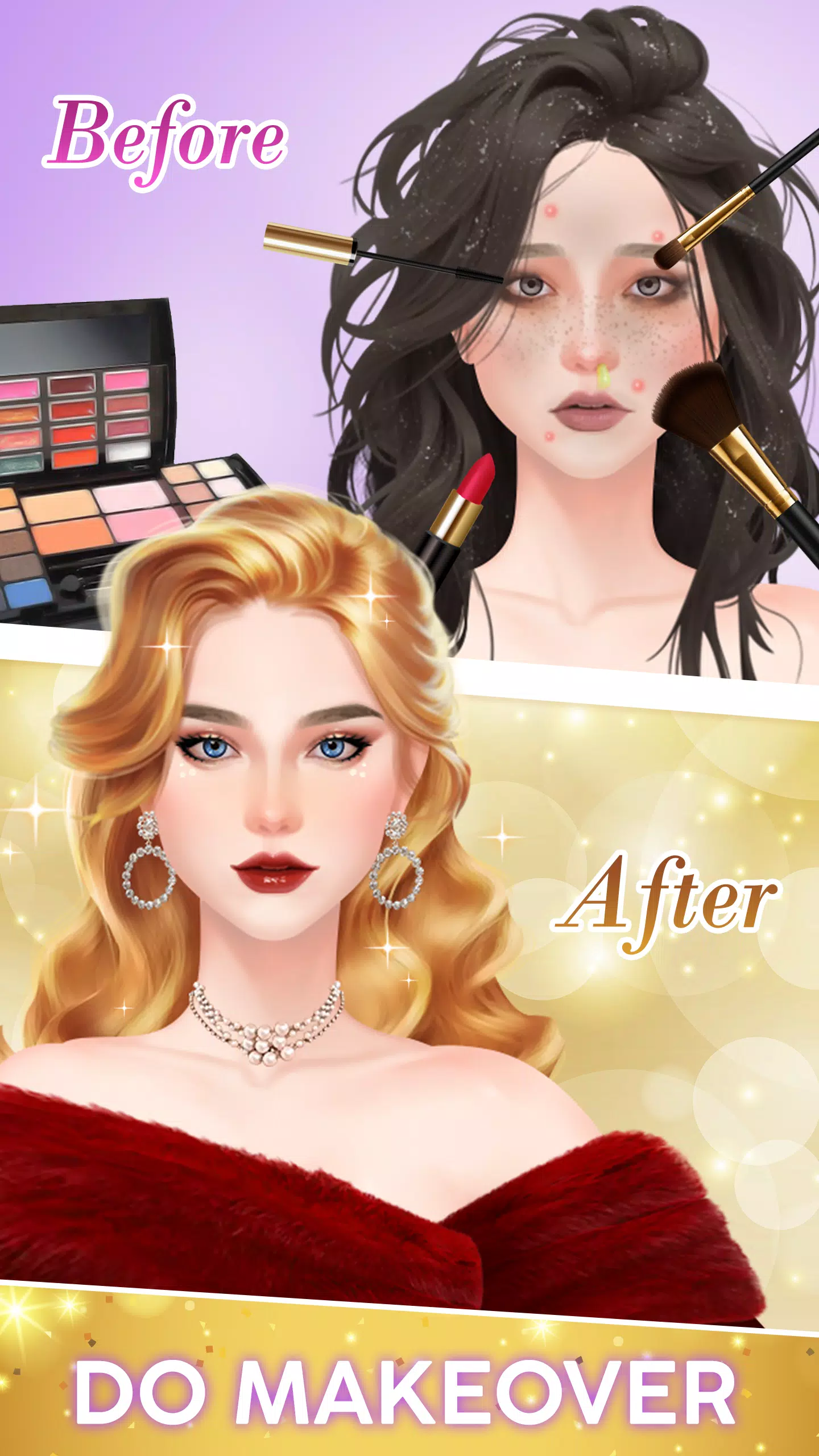 Fashion Beauty: Makeup Stylist スクリーンショット 1