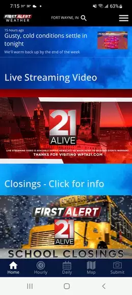 21Alive First Alert Weather 스크린샷 3