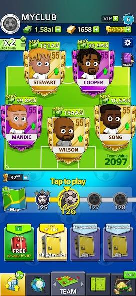 Idle Soccer Story - Tycoon RPG Mod スクリーンショット 2