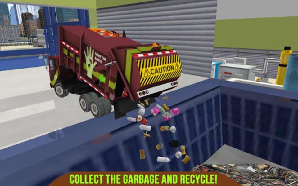 Garbage Truck Recycling SIM स्क्रीनशॉट 4