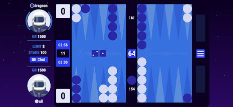 Backgammon Galaxy Screenshot 1