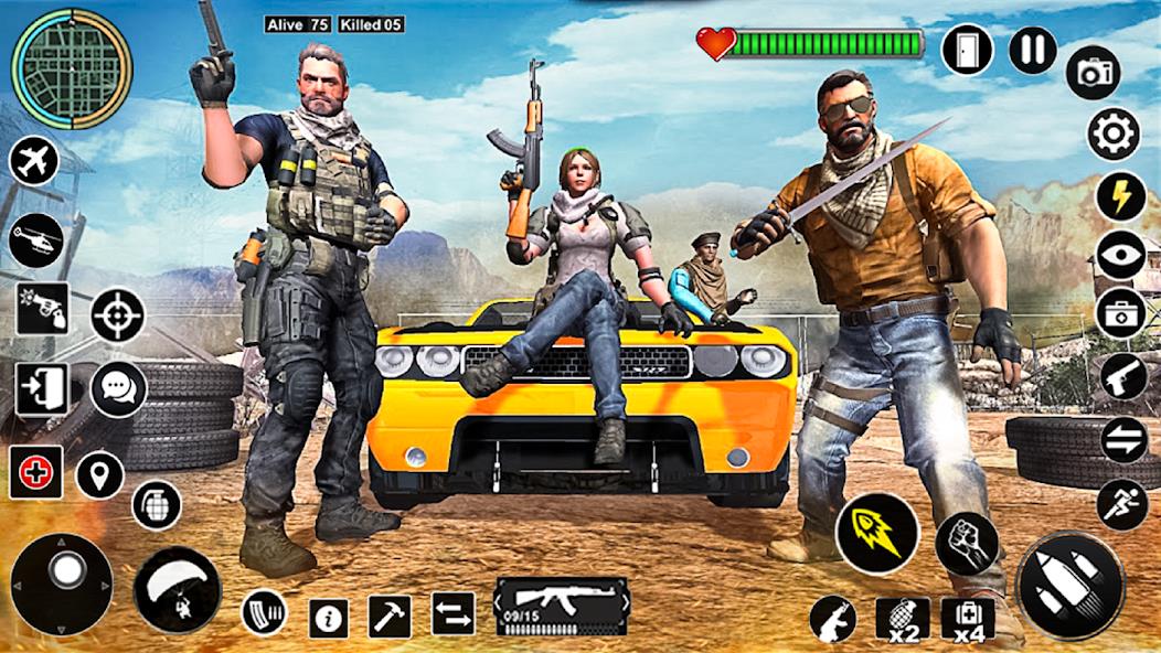 Commando Shooting Strike Games Mod Screenshot 4