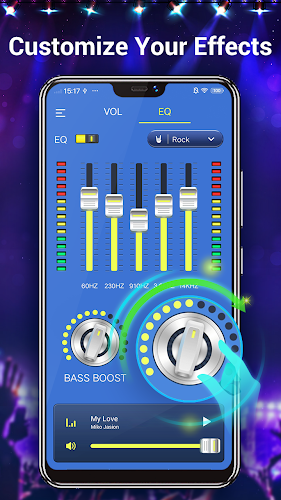 Equalizer & Bass Booster,Music Captura de tela 3