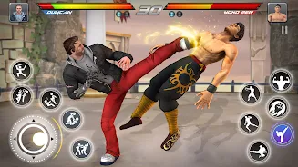 Karate Fighting Boxing Game 3D Capture d'écran 1