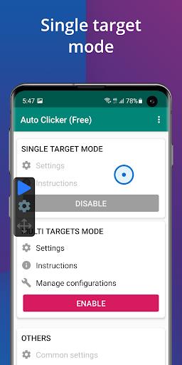 Auto Clicker - Automatic tap 스크린샷 1