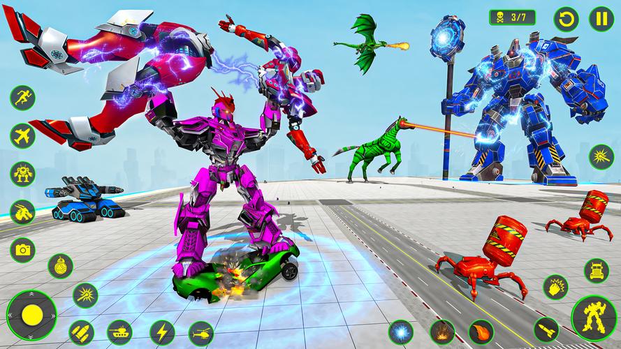 Horse Robot: Car Robot Games应用截图第4张