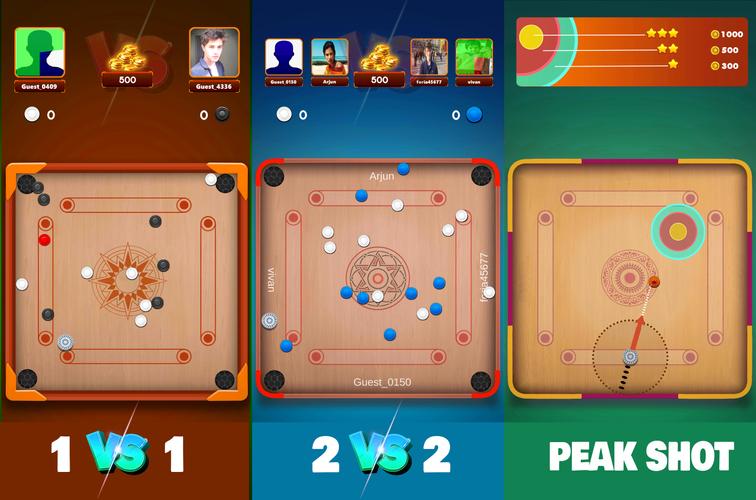Carrom board game & carom pool Screenshot 4