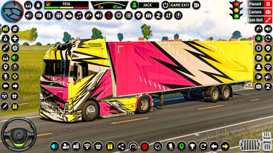 US Truck Driving 3D Truck Game應用截圖第4張