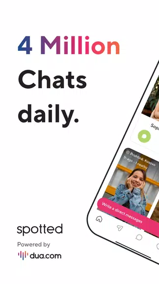 Spotted: Local dating-app スクリーンショット 1