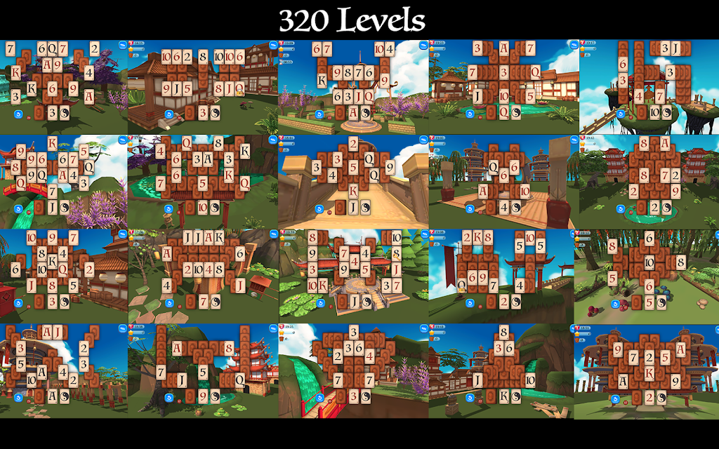Pyramid Solitaire Asia应用截图第2张