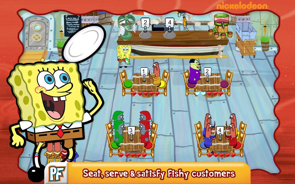 SpongeBob Diner Dash Capture d'écran 3