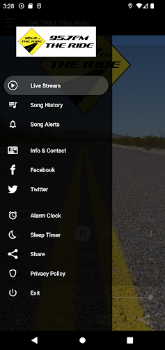 95.7 FM The Ride Captura de pantalla 1