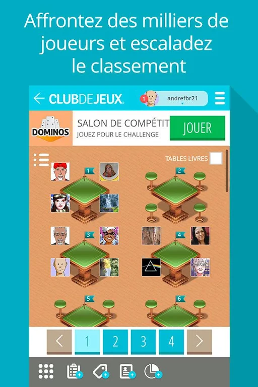 Dominos ClubDeJeux应用截图第2张