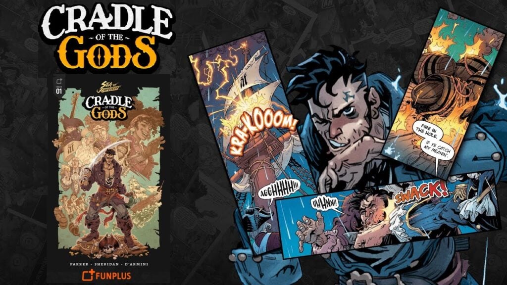 Cradle Of The Gods ist eine neue Comicserie, die Sea of ​​Conquest: Pirate War auf die nächste Stufe hebt!