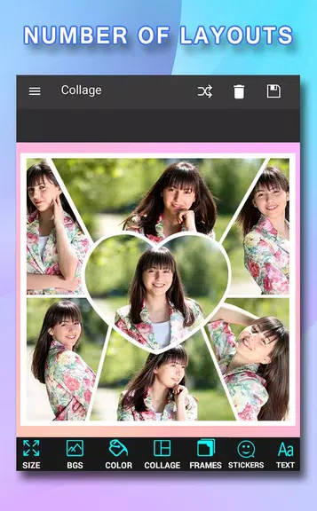 Pic Frames Collage应用截图第1张