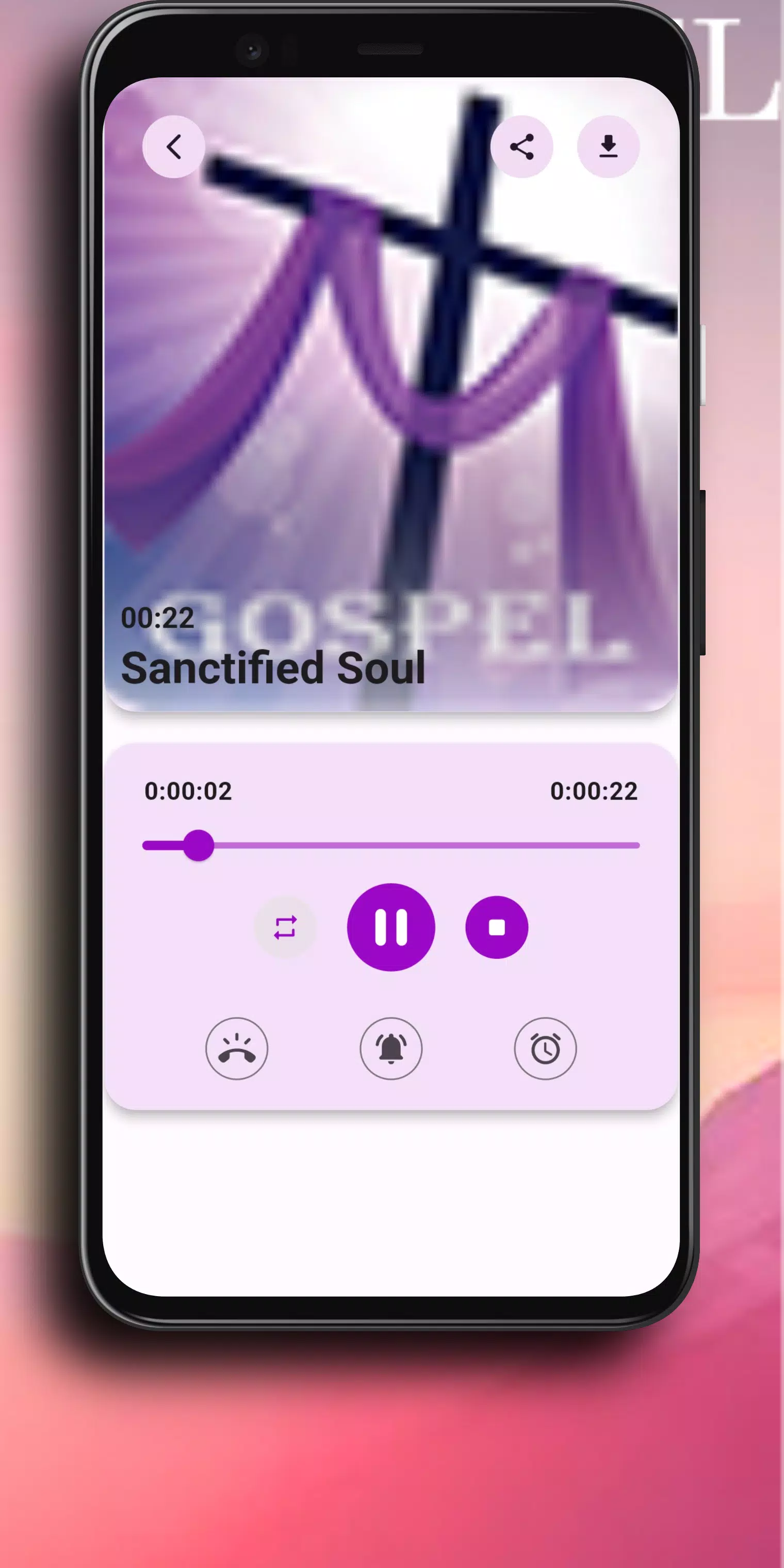 Gospel Ringtones Songs Captura de tela 4