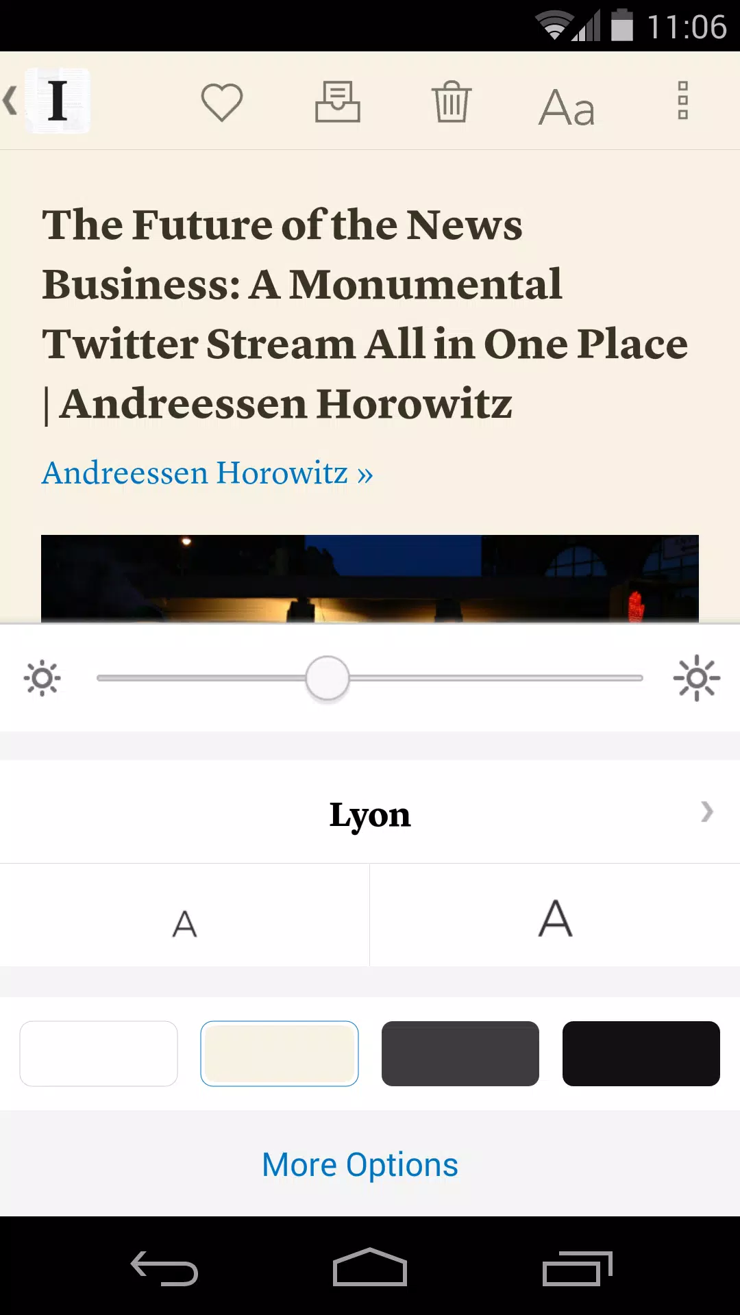 Instapaper Capture d'écran 3