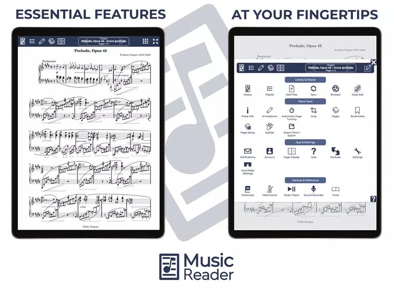 MusicReader Captura de tela 2