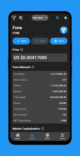 Fone Network AI, Earning, NFTs应用截图第2张