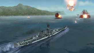 WARSHIP BATTLE:3D World War II Capture d'écran 1