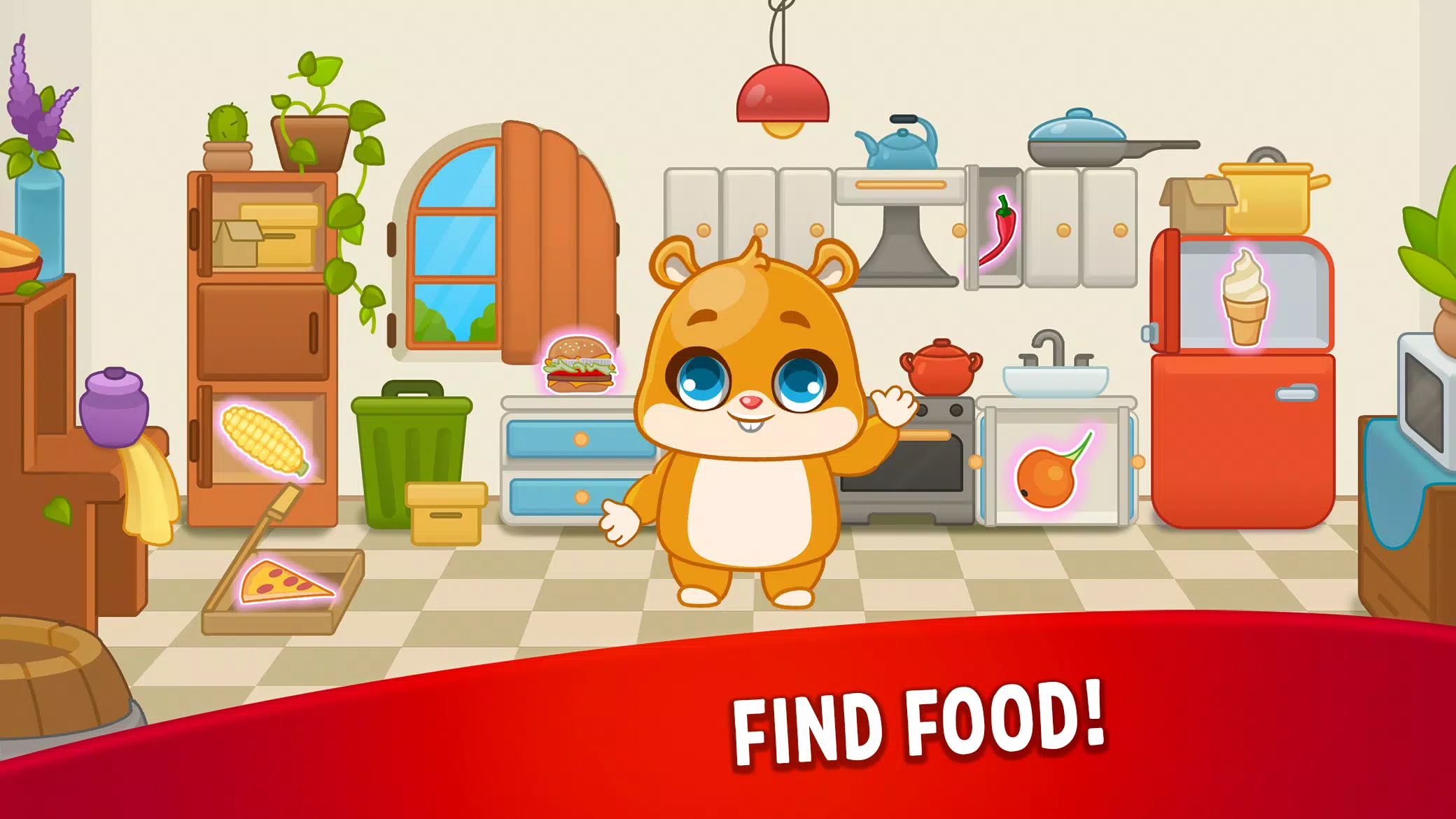 Hamster House: Kids Mini Games 스크린샷 3