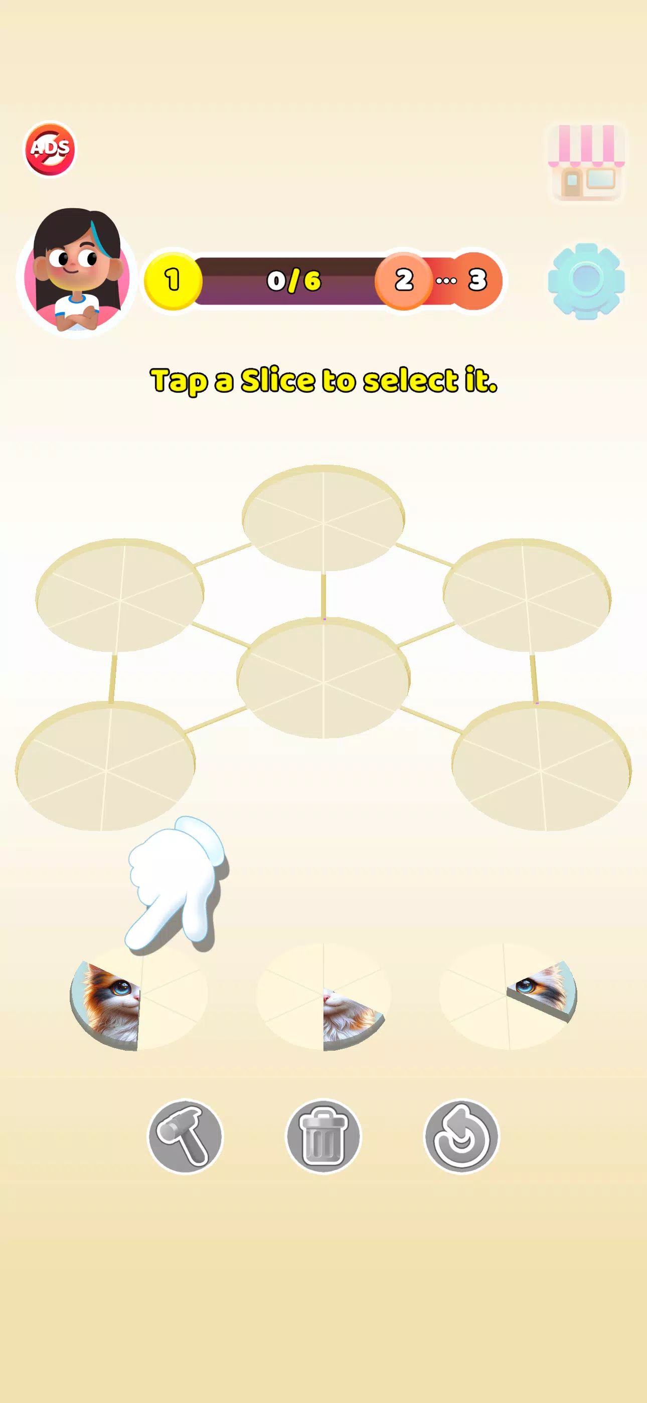 Mia's Slices: Art Puzzle Game Screenshot 4