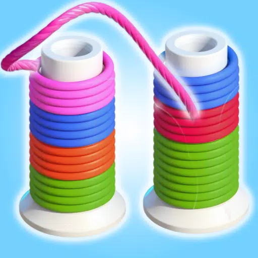 Rope Color Sort Puzzle Game 3D