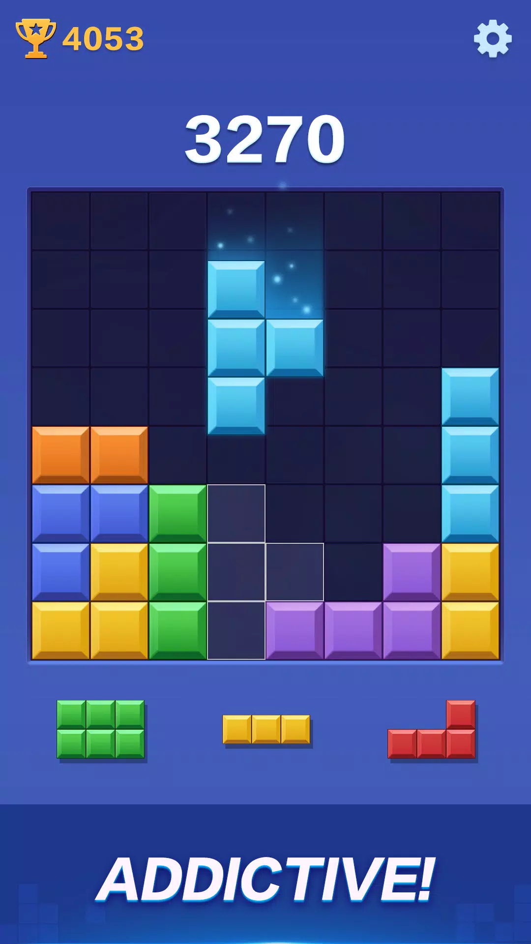 Block Rush - Block Puzzle Game Captura de tela 3