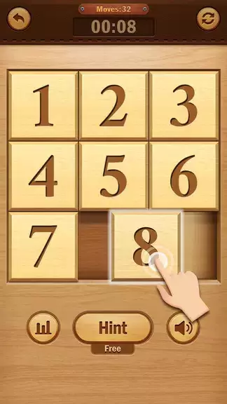 Number Puzzle - Sliding Puzzle スクリーンショット 1