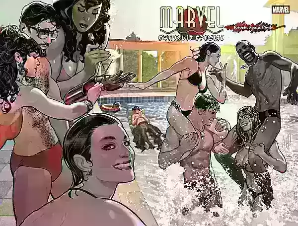 Marvel Teases Summer Comic Special에서 라이벌을위한 수영복 스킨