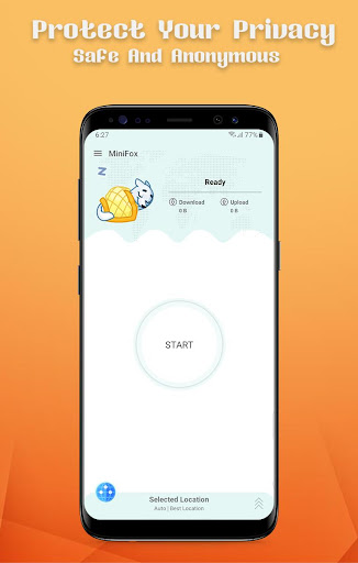 Secure VPN - MiniFox VPN स्क्रीनशॉट 1