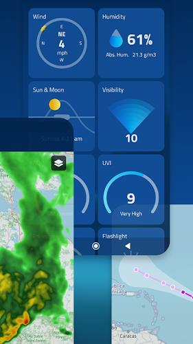 Weather Today Radar Launcher Capture d'écran 4