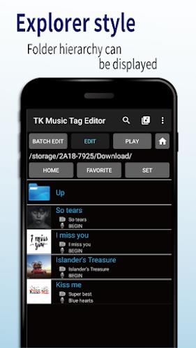 TK Music Tag Editor Capture d'écran 4