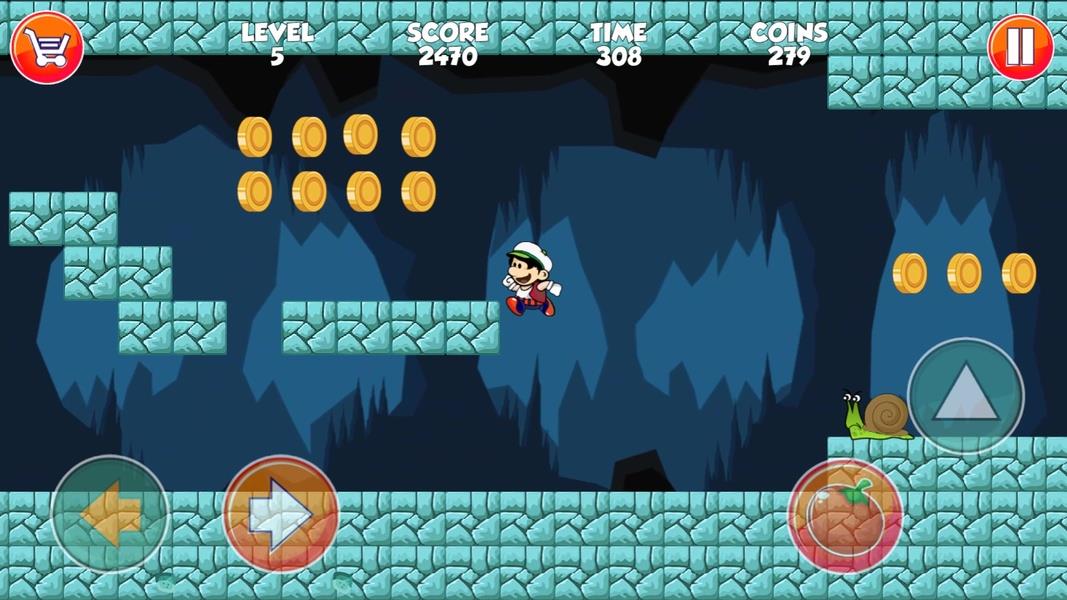 Super Nob Run:Adventure Jungle Screenshot 2