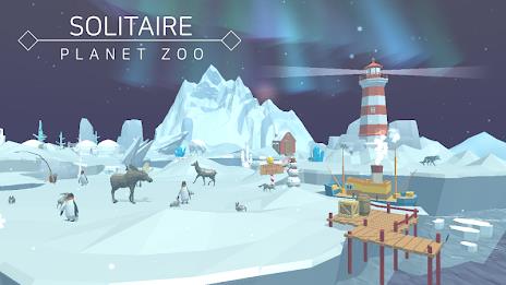 Solitaire : Planet Zoo Скриншот 4