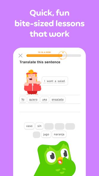 Duolingo: Language Lessons Mod Captura de pantalla 3