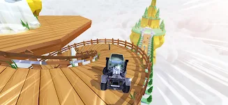 Mountain Climb: Stunt Car Game Captura de tela 1