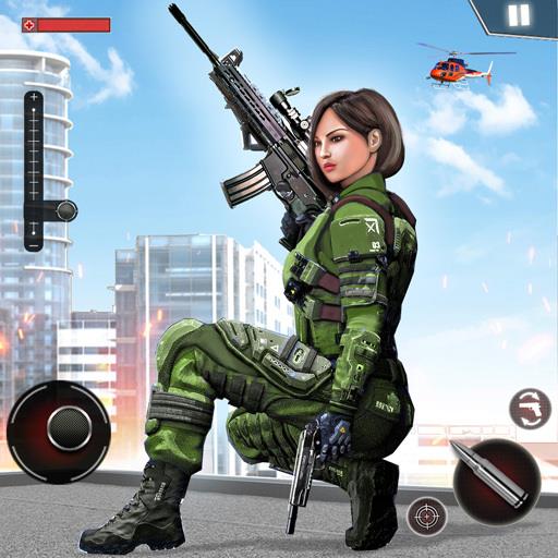 Army Sniper Gun Games Offline スクリーンショット 1