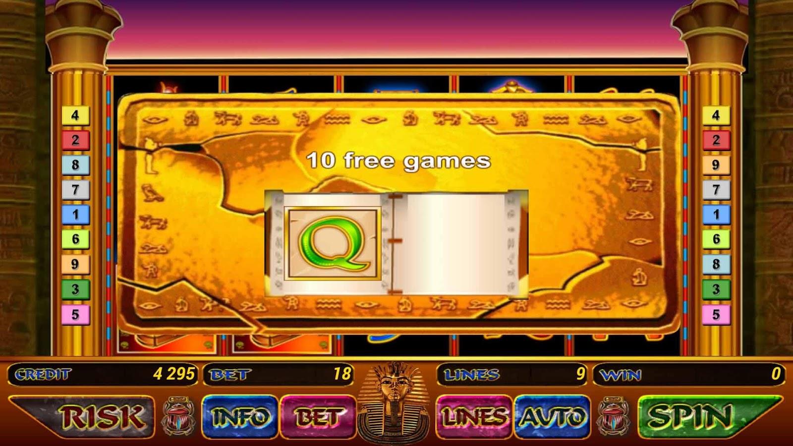 Book Of Ra Slot Screenshot 2