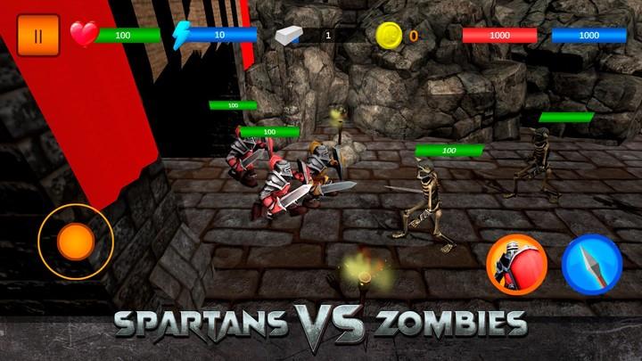 Spartans vs Zombies: Defense應用截圖第4張