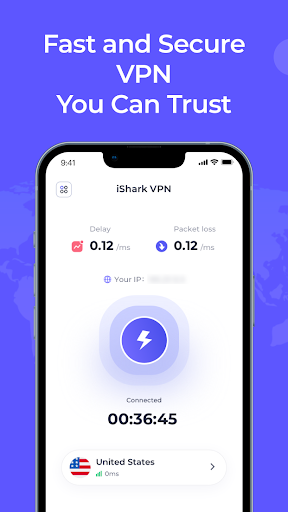 iSharkVPN - Secure & Super Vpn Screenshot 2