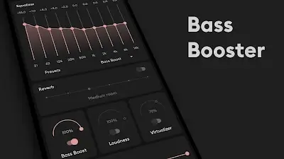 Flat Equalizer - Bass Booster Captura de tela 3