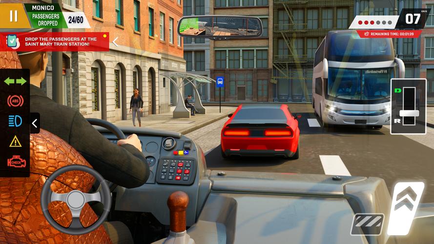 City Bus Simulator : Bus Games Captura de pantalla 1