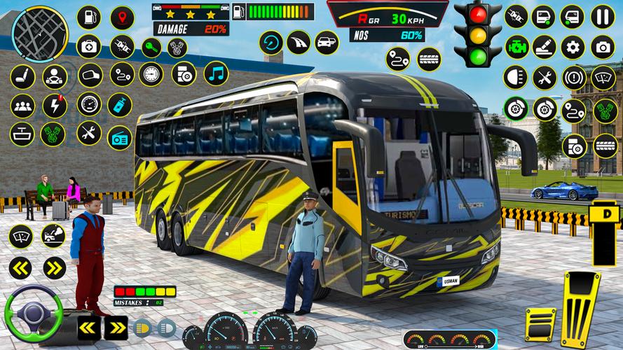 Classic Bus Simulator Games 3D Screenshot 1