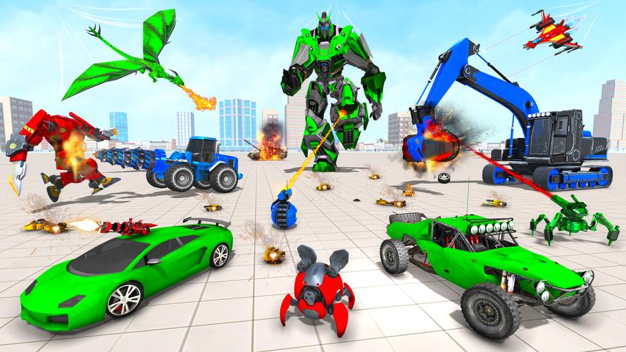 Mech Robot Transforming Game應用截圖第2張